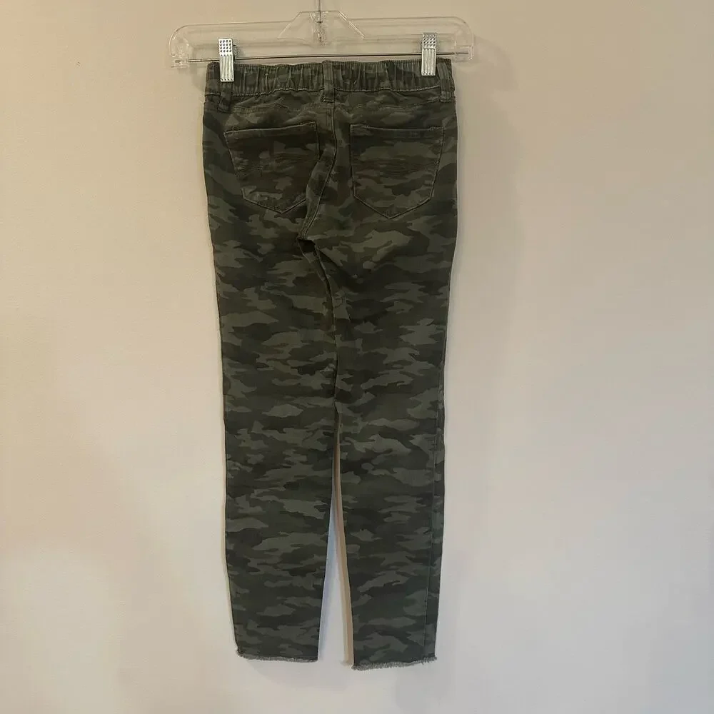 Abercrombie Kids Pull-On Jean sz 9/10 SLIM Army Fatigue Pants